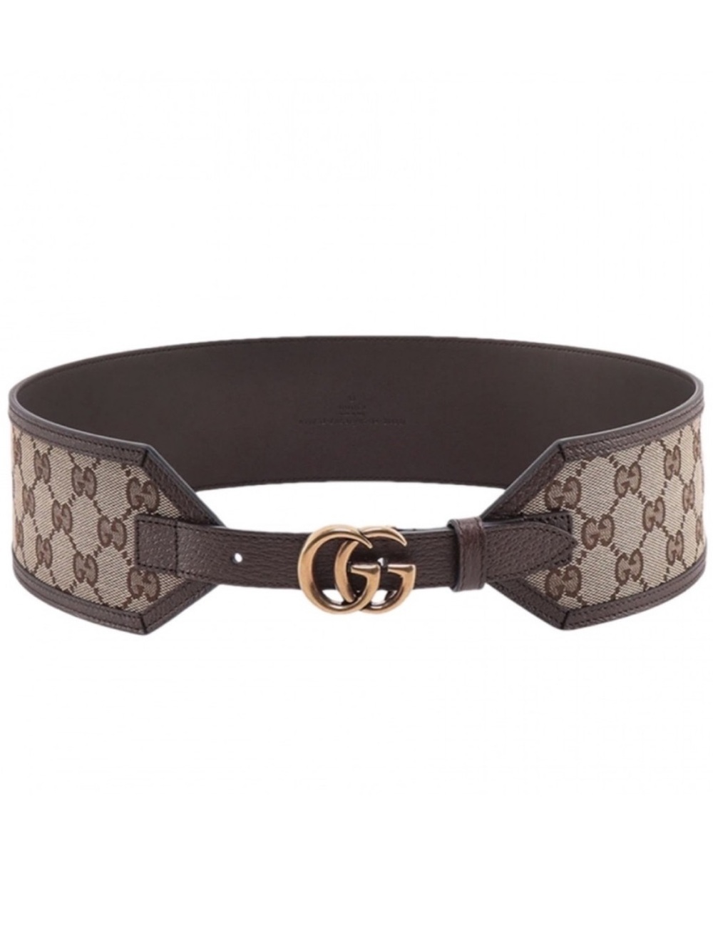 GUCCI GG logo supreme wide belt size 90